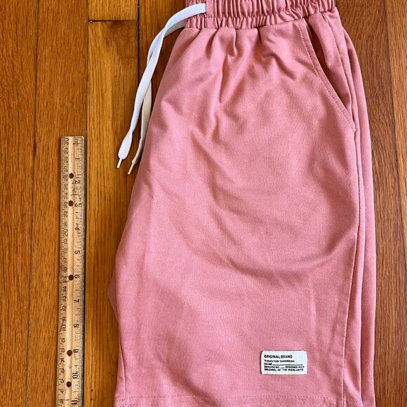Light Pink Athletic Shorts, SHEIN - Picture 2 of 2